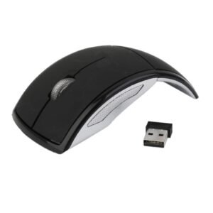 AnyCommand|Generic Laptop PC 2.4GHz Wireless Foldable Folding Arch Optical Mouse USB Mice Black| Mice, Trackballs & Touchpads| Keyboards, & Pointers |Computers/Tablets Networking
