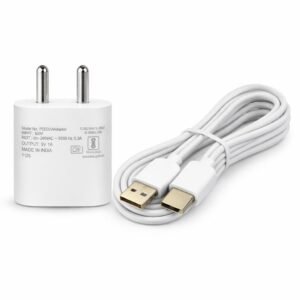 5W Type-C Mobile Charger with USB Cable, Compact and Lightweight, Compatible with All Type-C Smartphones