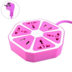 generic Electric Extension Board with 4 Power Socket & 4 USB Port - 10 Amp Heavy Duty Multi Plug Extension (14)