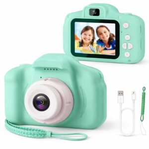 Mini HD Digital Camera for Kids – Photo & Video Camera Toy with 2-Inch Screen | Mini Camera for Kids |Rechargeable, Classy Colours, Best Birthday Gift | Camera for Boys & Girls