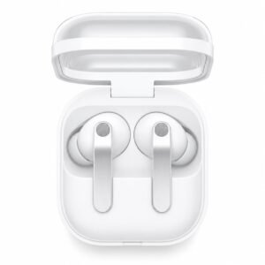 Vesean Buds4 Pro Wireless Earbuds with Hi-Fi Sound | Adaptive ANC 2.0 & EQ 2.0 | 2-Way Speaker | 360° Audio | Voice Detect | Live Translation | Head Gesture Control | IP57 Water Resistant (White)