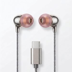 VAMIKO Type-C Wired Earphones with 10mm Speaker Driver