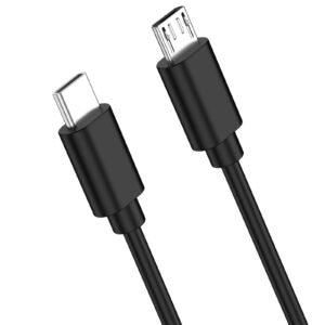 USB C to Micro USB Cable 100CM, Fast Charging & Data Sync Cord for Samsung Galaxy S7 Edge S6 S5, Kindle, PS4 Controller, Fire TV Stick, Xbox One, Camera