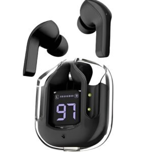 Wireless Earbuds Bluetooth 5.3 TWS Earphones Full Touch Control Headphones Fast Stable & Connection Smart LED Headset Sports Bud Built-in Microphone Immersive Sound Quality Ensure