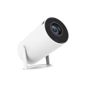 Smart Projector with Android 11 HD Projector 1080P 4K WiFi6 BT Home Theater Video Projector 180° Rotatable Stand Car Keystone Correction for Mobile Phone TV Stick S5