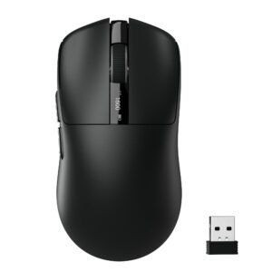 Keymatic Wireless Bluetooth Mouse, 24000DPI Silent Wireless Mice Ultra-Lightweight, LCD Display Driver and RGB Compatible with PC, Mac, Laptop, Tablets
