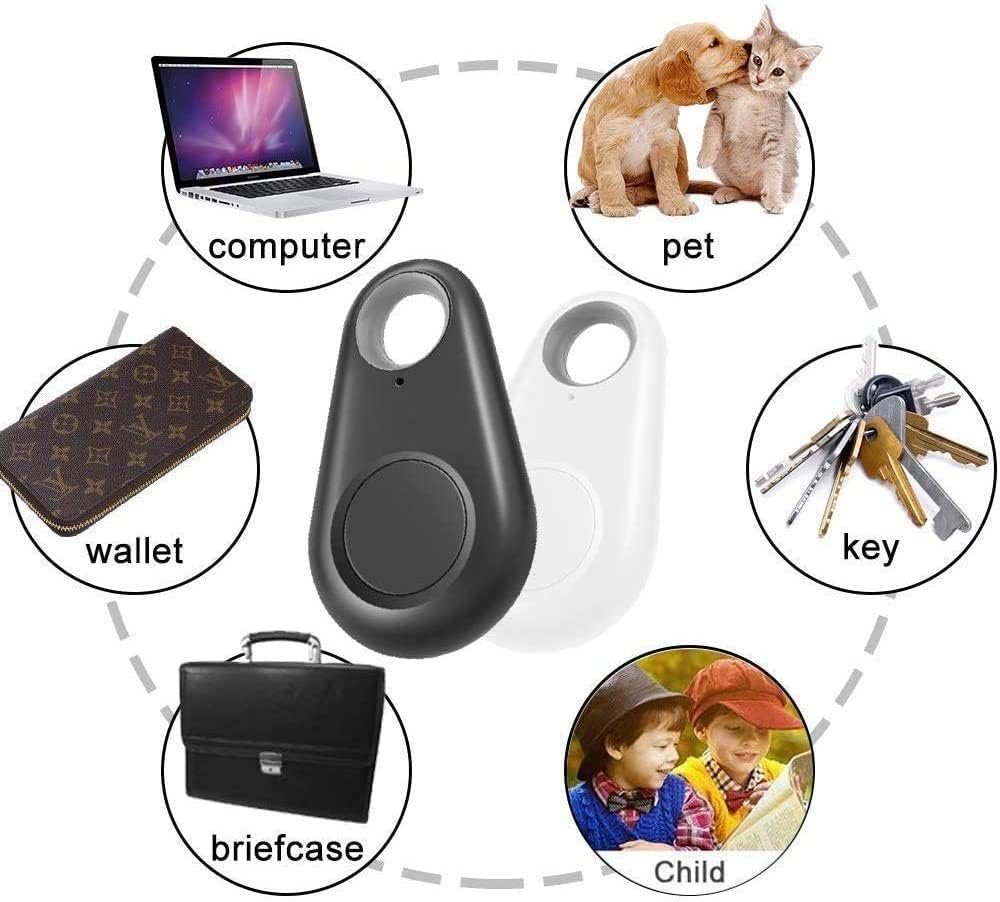Smart GPS Tracker 1 Peace, Key Finder Locator Wireless Anti Lost Alarm Sensor Device for Kids Dogs Car Keys Wallets Luggage, APP Control Compatible iOS Android