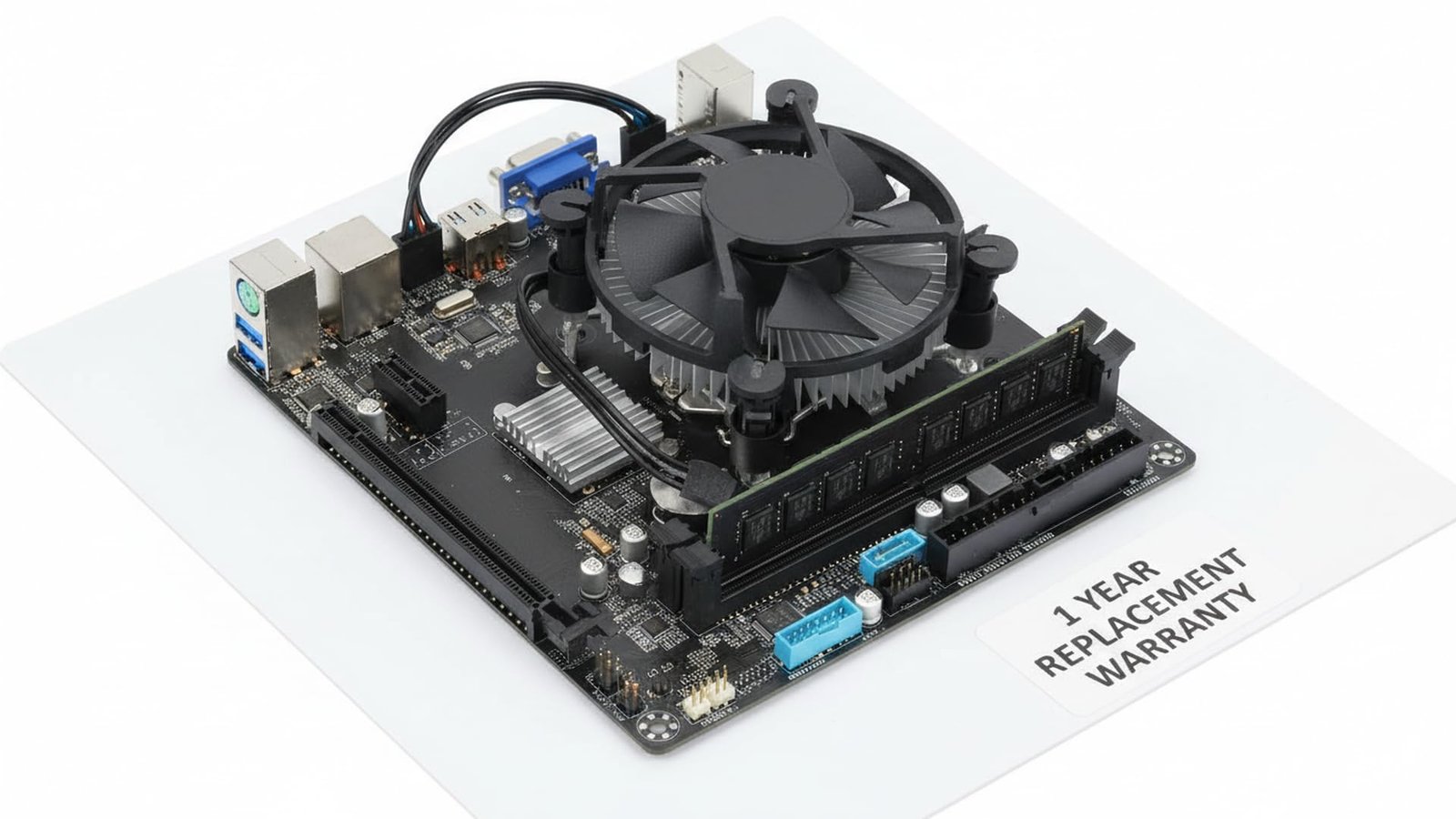 H81 Motherboard Assembled kit with Processor i5 4570/4590T/4570s Gen 2.90Ghz to 3.80Ghz+ 8GB DDR3 RAM + CPU Fan (1 Year Replacement Warranty)