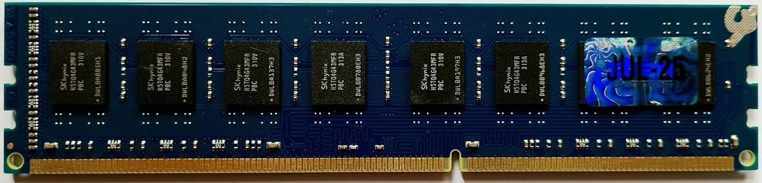 8GB DDR3 RAM 1600 Mhz for Desktop Computer PC3L-12800U 3 Years Door Step Warranty (This RAM is NOT for Laptop)