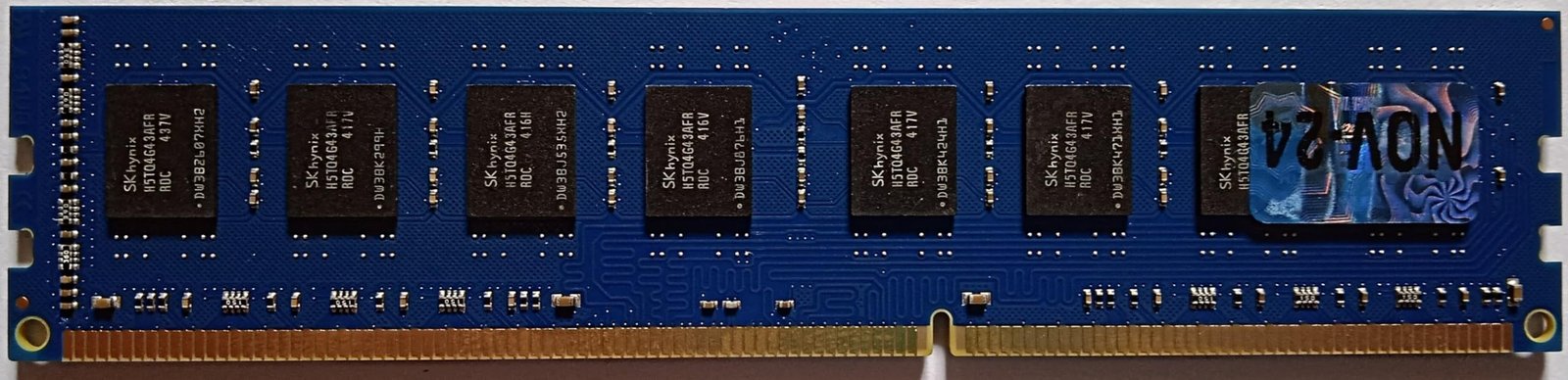 Hynix 8GB DDR3 RAM 1600 Mhz for Desktop PC Computer PC3L-12800U Memory with 3 Years Door Step Warranty (This RAM is NOT for Laptop)