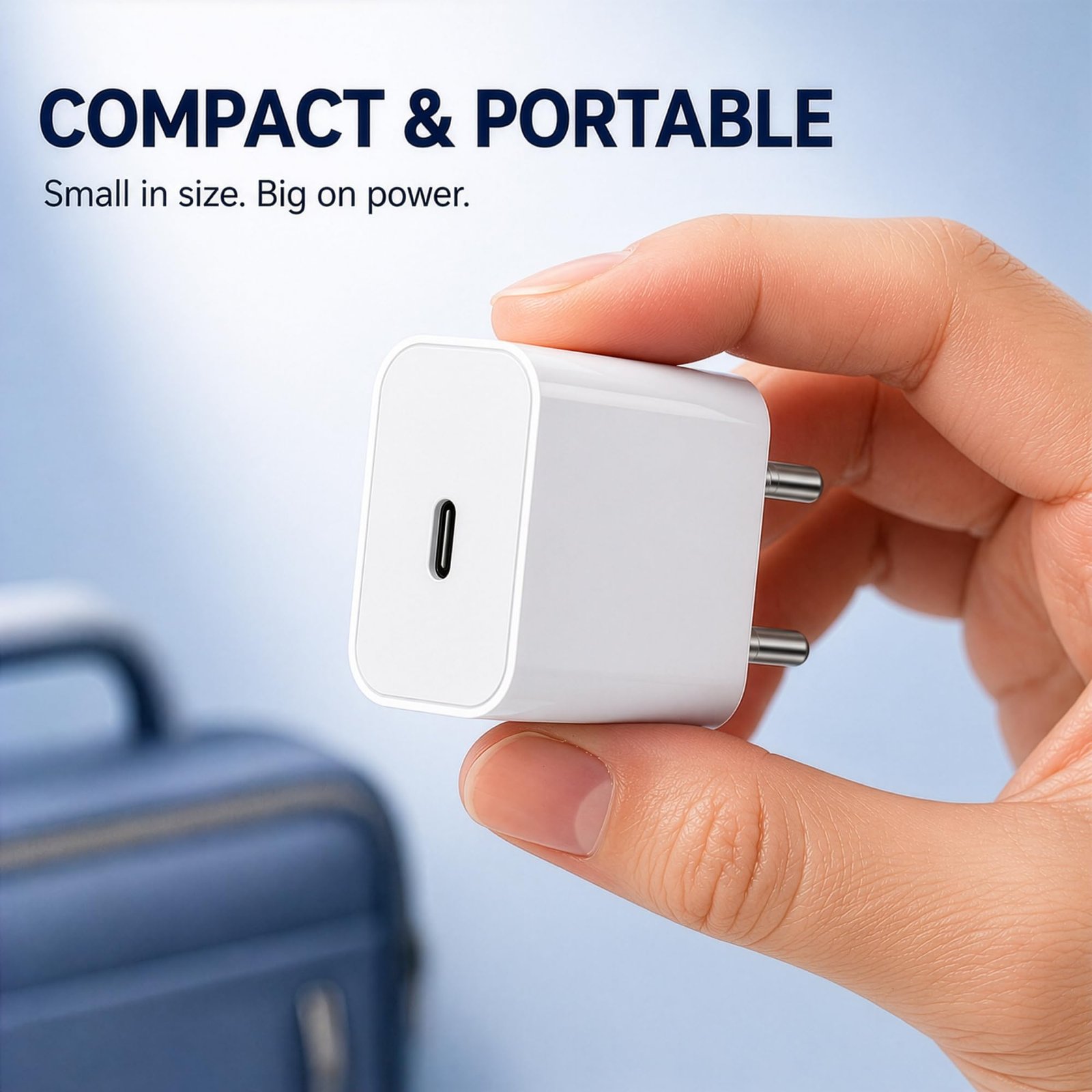 20W USB-C Charger with Type-C Cable Fast Charging for iPhone & iPad Kit