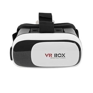 VR Headset with Remote Controller for Smartphones | 3D Virtual Reality Glasses | Adjustable HD Lenses | Mobile VR Gaming & 360° Video Viewing | Compatible with Android & iOS Phones