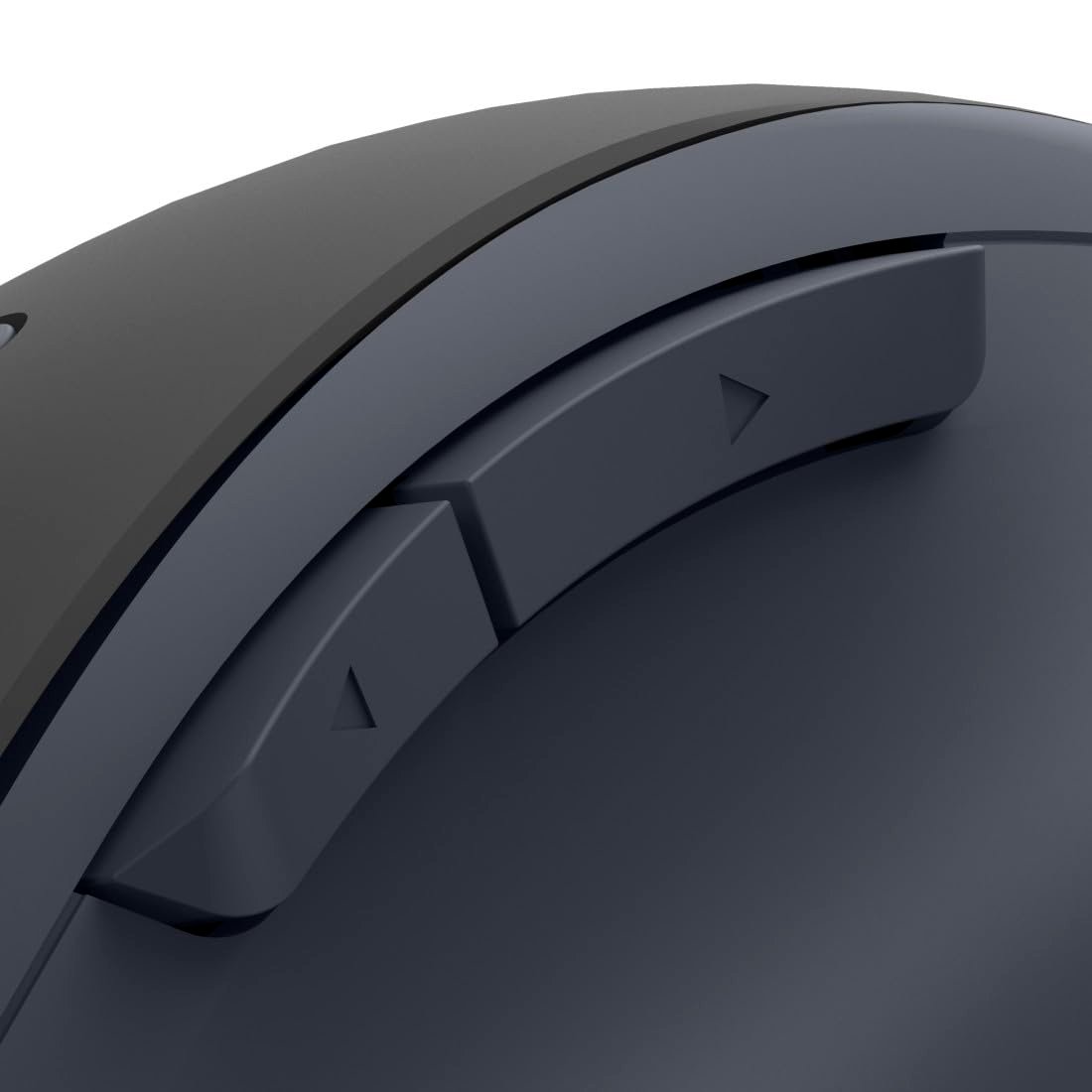 Wireless Rechargeable Mouse with Battery, Ergonomic Shape, 6 Buttons, 800/1200/1600 DPI, AI Assistant, 2.4 GHz, Ideal as Computer Mouse, Laptop Mouse, Black