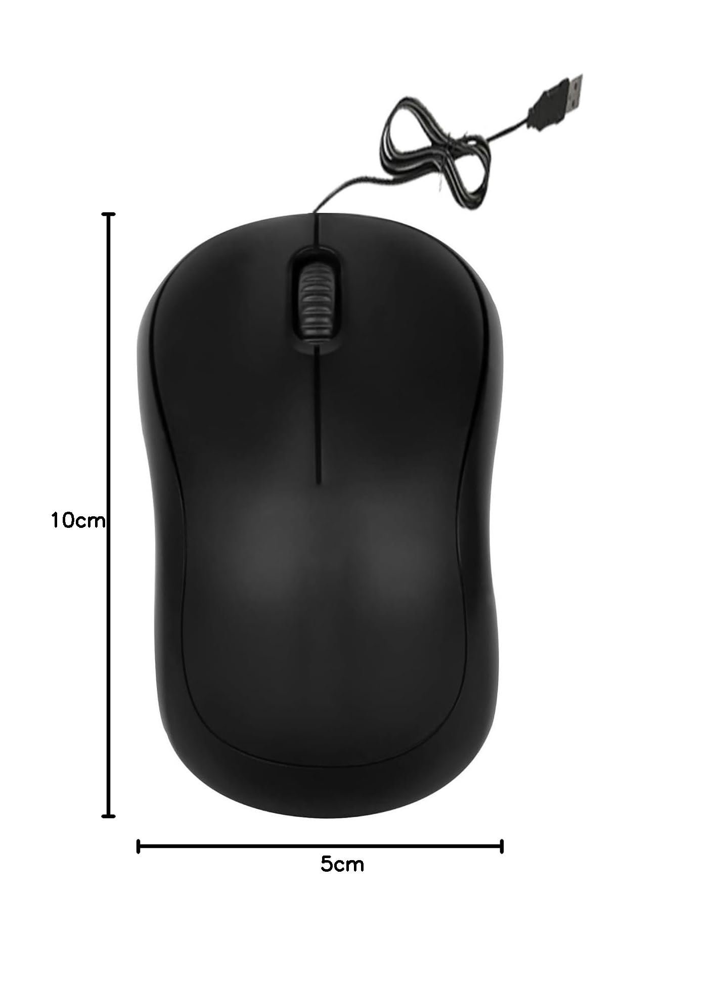 Mophonics Wired Optical Mouse & C-OTG