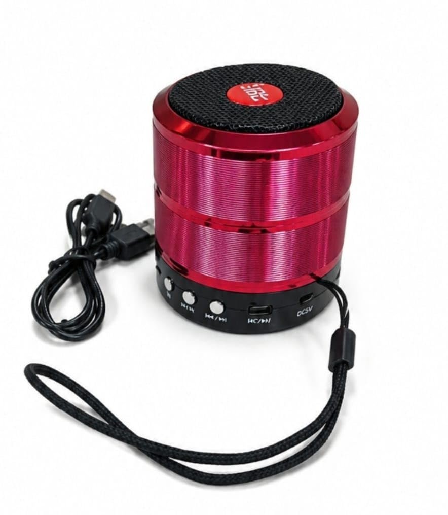 Z Mini Portable Bluetooth Speaker, Silver, Metal Body, with Wrist Strap, USB Port, DC5V