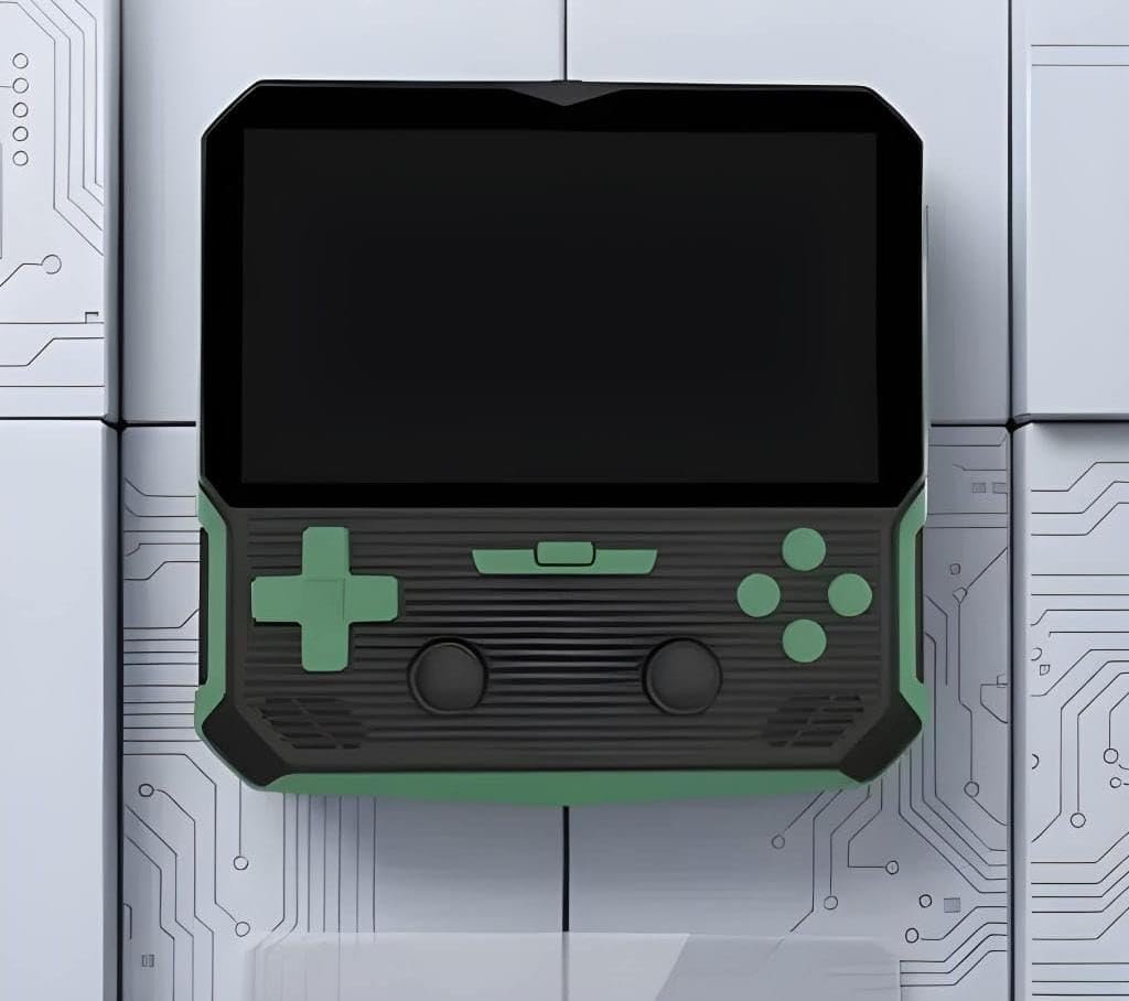 New Classic GS1 Retro Gaming Console with 5.0 Inch HD Screen, Dual Analog Controls, Rechargeable Handheld Video Game Console, Portable Gaming Device, Random Color
