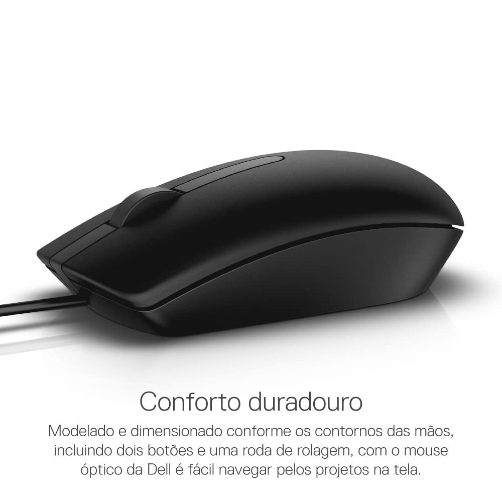 MS116 USB Optical Mouse (Black)
