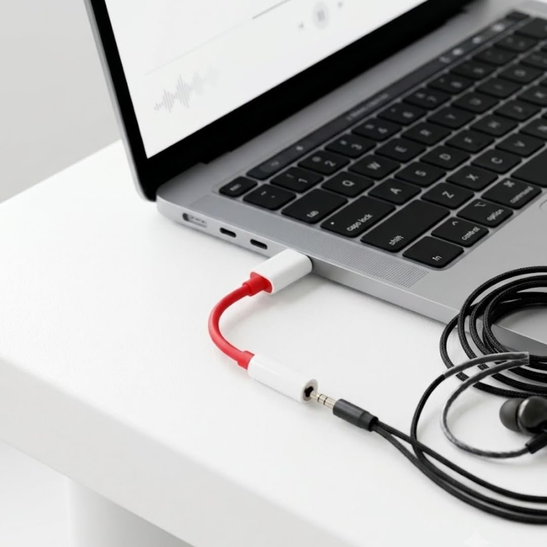 Type C to 3.5mm Audio Jack Adapter, USB C to AUX Headphone Converter, Type C Male to 3.5mm Female Audio Connector for Compatible Smartphones, Tablets & Laptops