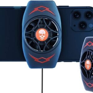 Mobile Cooler | Mobile Cooling Pad | Gaming Fan | for Instant Cooling | Compatible for All Smartphones | Black, 6 x 22 Centimeters