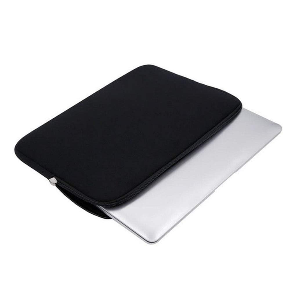 LR Decor Sleeve Storage Bag for Laptop Protective Travel Portable Nylon Pouch Black