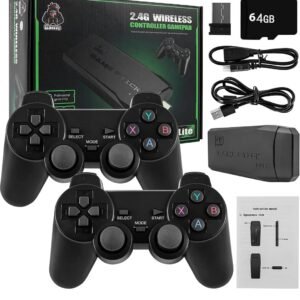 Generic G Traders 2.4G Wireless Controller TV Video Game, 20000 + Games in This Gaming Console.