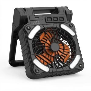Lipzie (10 Year Warranty) Portable Laptop Cooling Pad with Large Fan, USB Powered Cooling Base and Rugged Protective Design for Laptop Heat Dissipation