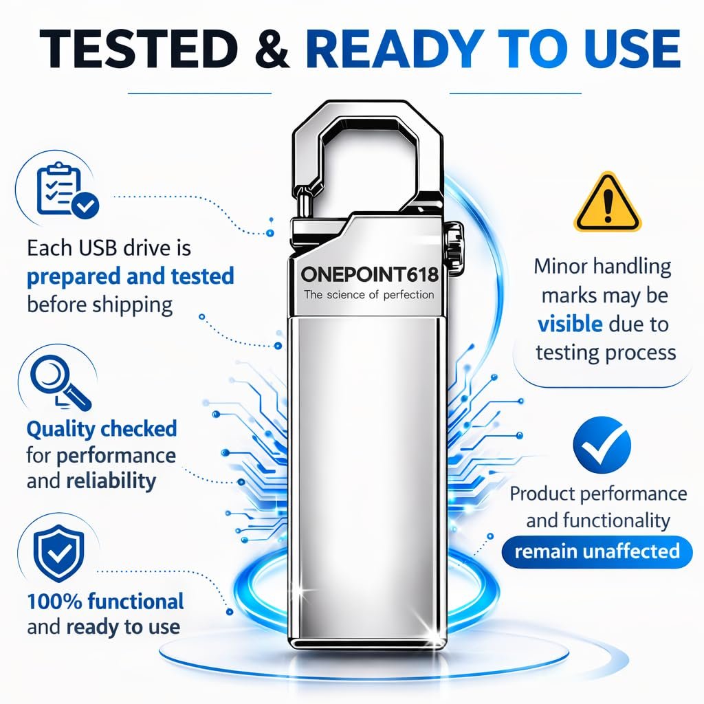 Bootable USB Pendrive for OS Installation | Windows 11 Compatible | System Repair & Recovery Flash Drive for Laptop & Desktop