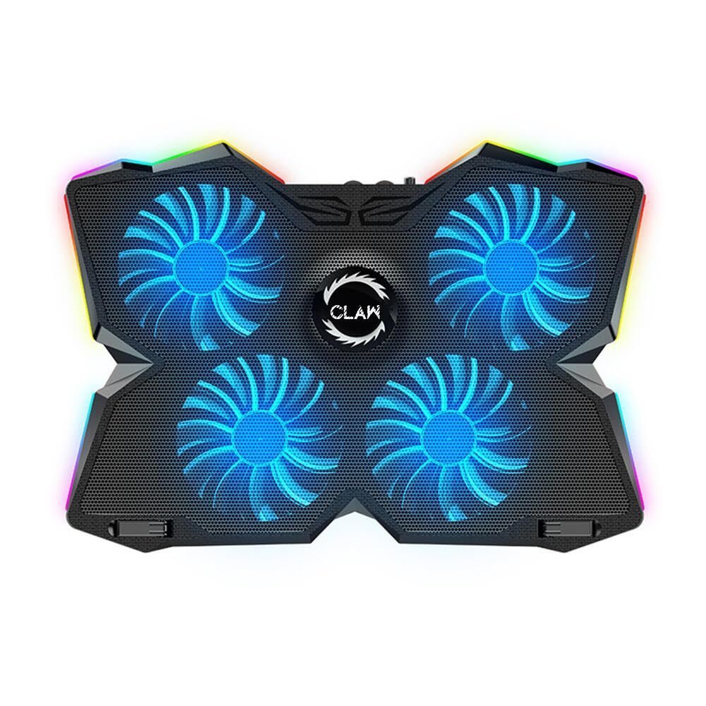 Arctic K25 PRO RGB Laptop Cooling Pad with 4 Motor Fans, 7 Adjustable Height | Black