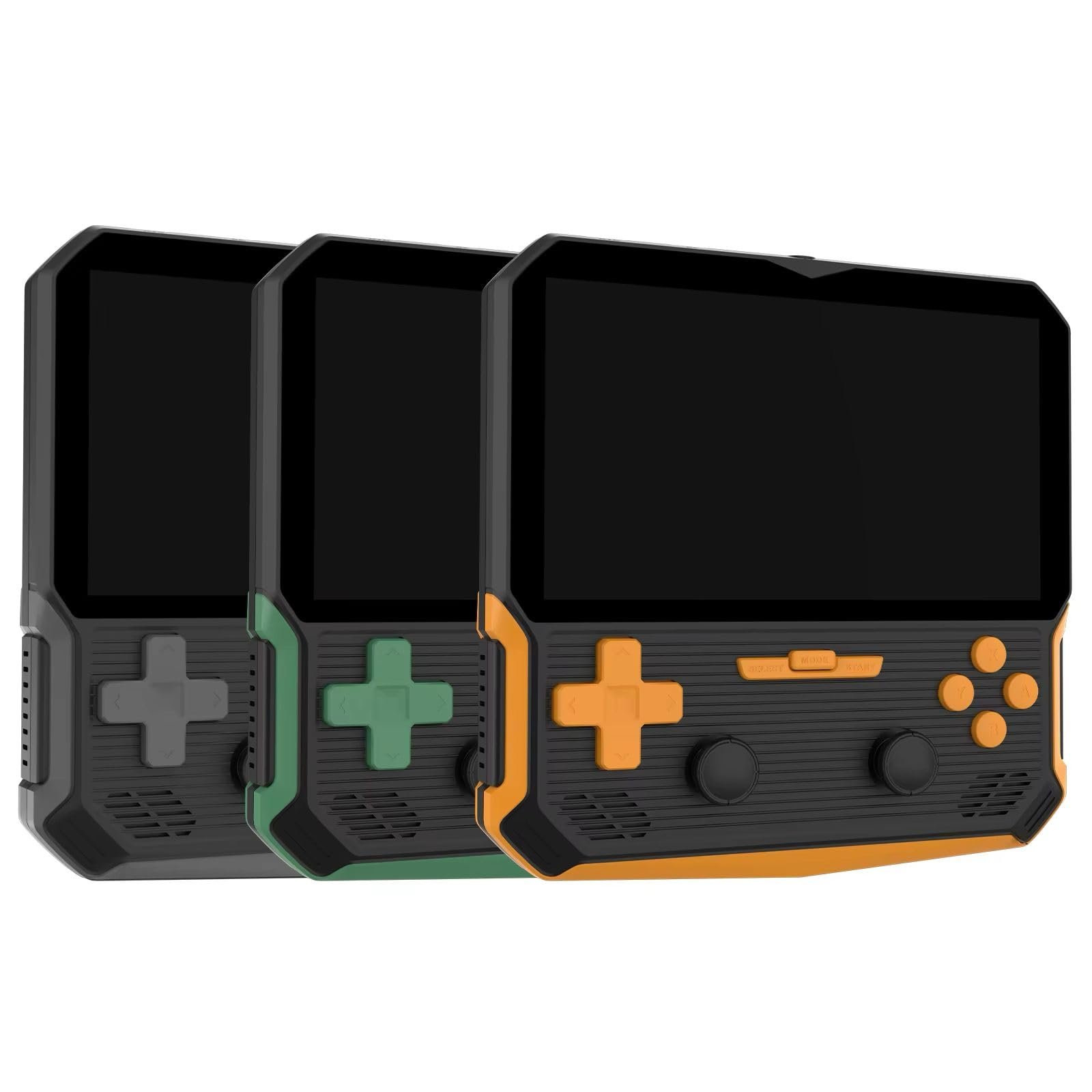 New Classic GS1 Retro Gaming Console with 5.0 Inch HD Screen, Dual Analog Controls, Rechargeable Handheld Video Game Console, Portable Gaming Device, Random Color