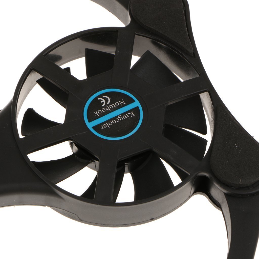 Meri Shopp Portable USB Folding Two 70mm Fans Laptop Notebook Cooling Cooler Pad