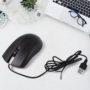 Computer/Laptop Wired Optical Mouse, X2 (1 Pc)