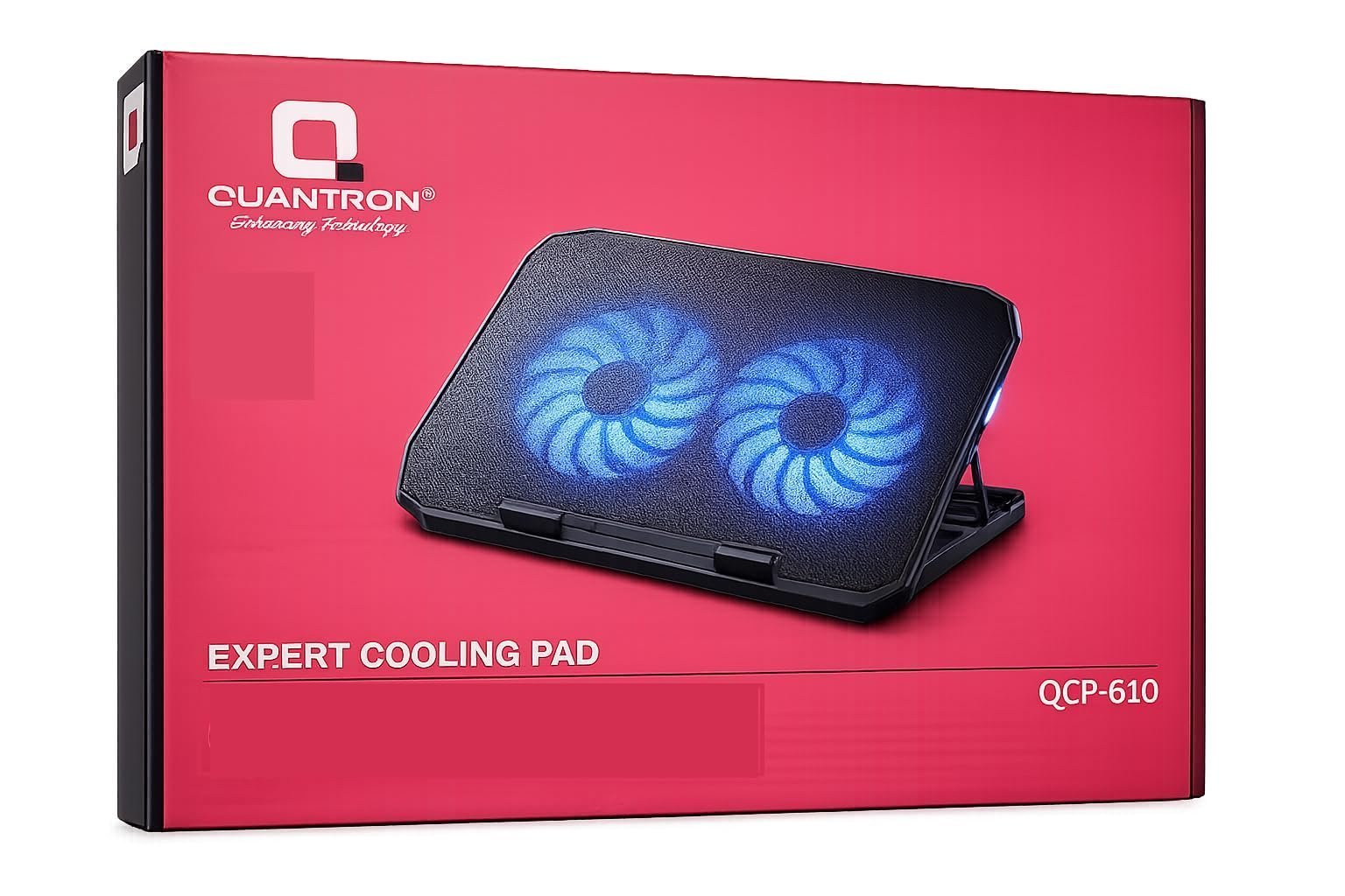 Laptop Cooling Pad with Dual Fan | Blue LED