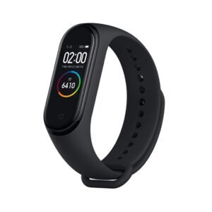 Exclusive 5 Years Warranty M4 Bluetooth Smart Fitness Band for Men & Women, Heart Rate & Sleep Tracker, Step & Calorie Monitor, Call & App Alerts, Sports Modes, Water Resistant, Black