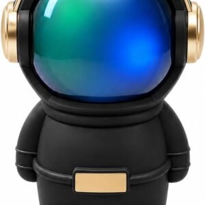 Astronaut Bluetooth Speaker with RGB Lights, Rechargeable Battery & Powerful Sound | Portable Wireless Music Speaker with Deep Bass | USB Charging | Speaker for Home, Party & Travel